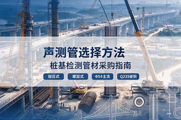 江西声测管选型标准