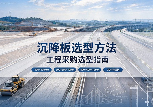 江西沉降板选择方法